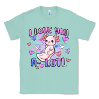 Seafoam love you a lotl Classic Tee - MaliasSmallBusiness