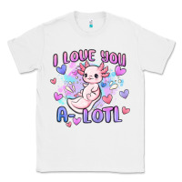 White love you a lotl Classic Tee - MaliasSmallBusiness