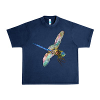 Navy Dragon Fly Urban Heavy Tee - LillyAllenDesigns