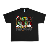 Black santas favorite speech therapist Urban Heavy Tee - AdoDesignShop