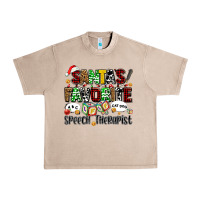 French Oak santas favorite speech therapist Urban Heavy Tee - AdoDesignShop