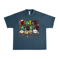 Midnight Navy santas favorite speech therapist Urban Heavy Tee - AdoDesignShop