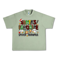 Oil Green santas favorite speech therapist Urban Heavy Tee - AdoDesignShop