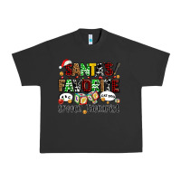 Pigment Black santas favorite speech therapist Urban Heavy Tee - AdoDesignShop