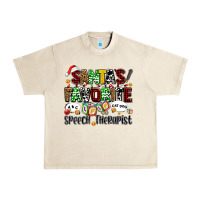 Sandshell santas favorite speech therapist Urban Heavy Tee - AdoDesignShop