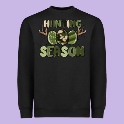 Hunting Season Heavyweight Sweatshirt Designed By Maliassmallbusiness