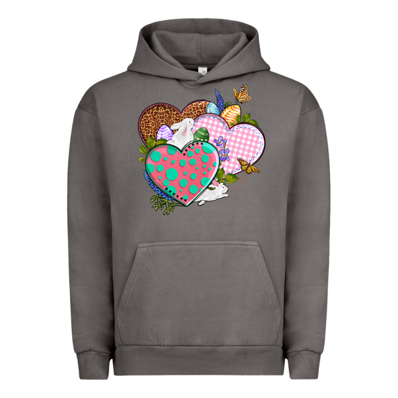 Easter Day Western Easter Hearts Urban Hoodie by OliviaCreatesArt | Teevron