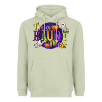 Matcha I'm a Haunt Mess Heavyweight Hoodie - texasbilliewilder