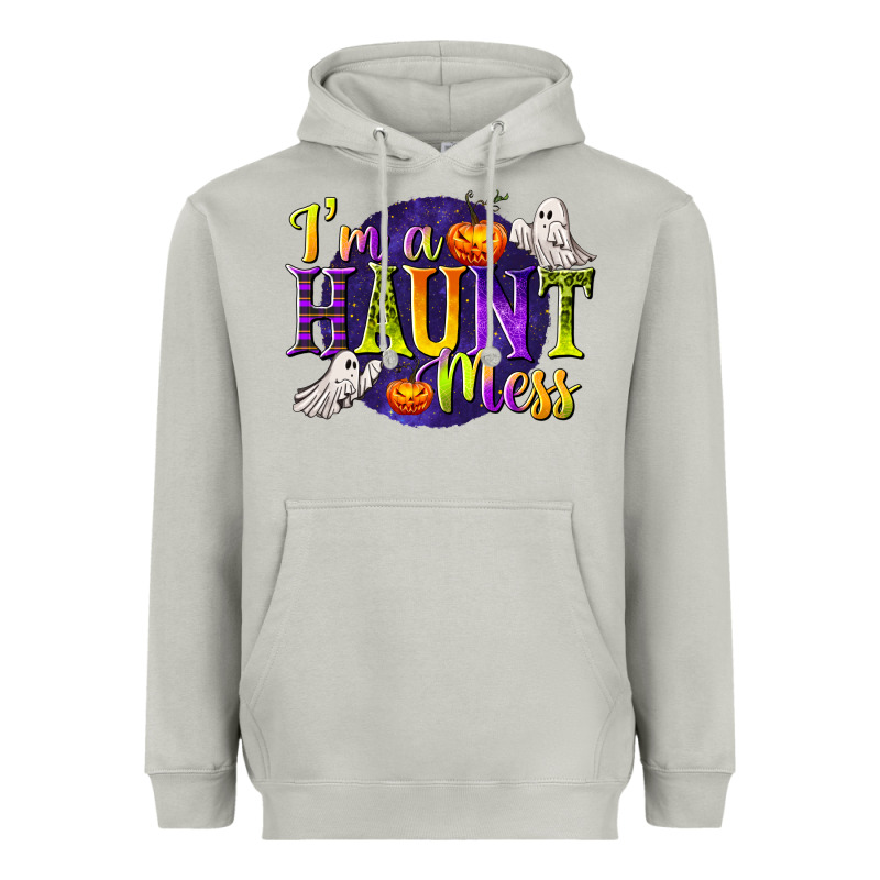 I'm A Haunt Mess Heavyweight Hoodie by texasbilliewilder | Teevron