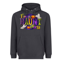 Smoke I'm a Haunt Mess Heavyweight Hoodie - texasbilliewilder