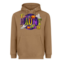 Toasted Coconut I'm a Haunt Mess Heavyweight Hoodie - texasbilliewilder