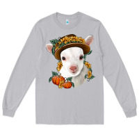 Moon Dust cute baby lamb thanksgiving nancy Long Sleeve Tee - NancyCooperArtShop