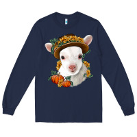 Cute Baby Lamb Thanksgiving Nancy Long Sleeve Tee | Teevron