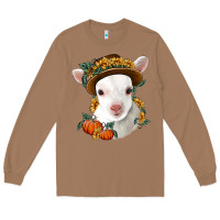 Toasted Coconut cute baby lamb thanksgiving nancy Long Sleeve Tee - NancyCooperArtShop