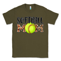 Army Green softball mom Classic Tee - AdoDesignShop