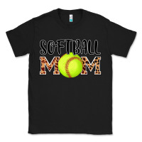 Black softball mom Classic Tee - AdoDesignShop