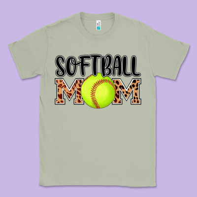 Softball Mom Classic Tee Designed By Adodesignshop