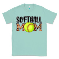 Seafoam softball mom Classic Tee - AdoDesignShop