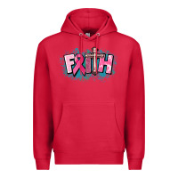 Cardinal Cancer Faith Cross Premium Hoodie - HowdyJamesFarm
