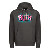 Smoke Cancer Faith Cross Premium Hoodie - HowdyJamesFarm