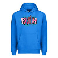 True Royal Cancer Faith Cross Premium Hoodie - HowdyJamesFarm