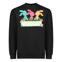 Easter Bunny Trio Heavyweight Sweatshirt | Teevron