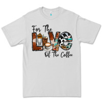 Dove Grey for the love of the coffe Premium Tee - CowhideDigitalArt