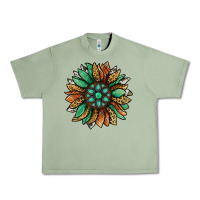 Oil Green thanksgiving fall sunflower Urban Heavy Tee - Jasminsmagicworld