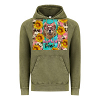 Vintage Olive mama bear Vintage Hoodie - Artiststas