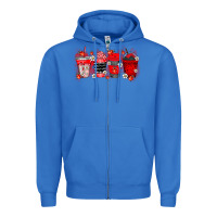 True Royal lady bug drink Zipper Hoodie - RacoonDesign