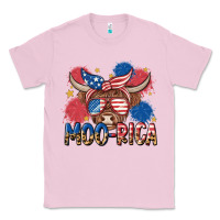 Bubblegum Pink moo rica Classic Tee - MaliasSmallBusiness