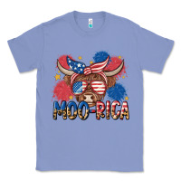 Colony Blue moo rica Classic Tee - MaliasSmallBusiness