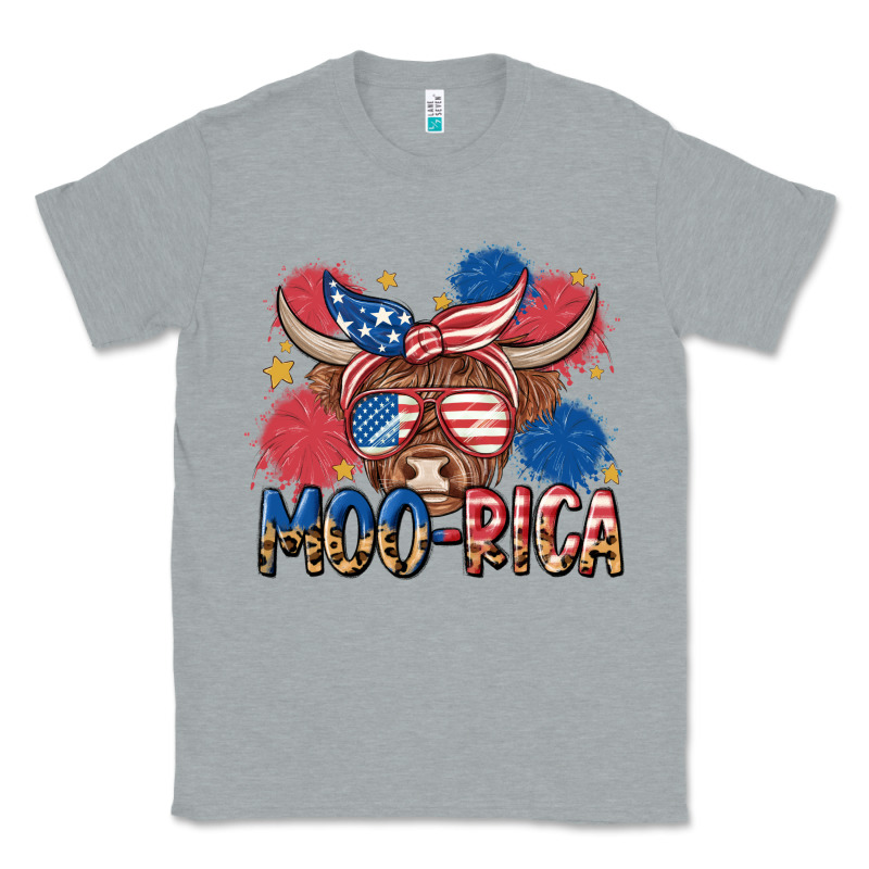 Moo Rica Classic Tee by MaliasSmallBusiness | Teevron