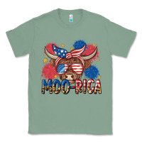 Sage moo rica Classic Tee - MaliasSmallBusiness