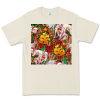 Christmas Pig  Tartan With  Hay And Christmas Ligh Premium Tee | Teevron