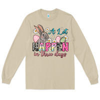 Mushroom A lot can happen in three days Long Sleeve Tee - NancyCooperArtShop