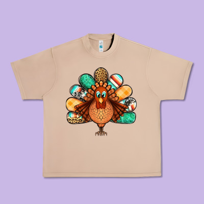 Thanksgiving Turkey Urban Heavy Tee Designed By Jasminsmagicworld