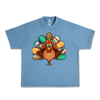 Pebble Blue thanksgiving turkey Urban Heavy Tee - Jasminsmagicworld