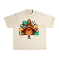 Sandshell thanksgiving turkey Urban Heavy Tee - Jasminsmagicworld