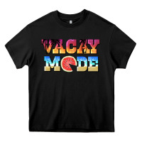 Black vacay mode watermelon Heavy Core Tee - BarkalooDesign