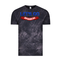 Cloud Black Let's Go Brandon Vintage Tee - Jasminsmagicworld