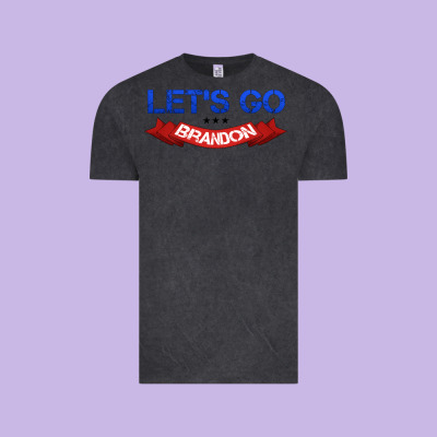 Let's Go Brandon Vintage Tee Designed By Jasminsmagicworld