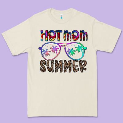 Hot Mom Summer Premium Tee Designed By Cowhidedigitalart