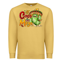 Antique Gold Cinco de mayo with cactus Premium Sweatshirt - NancyCooperArtShop