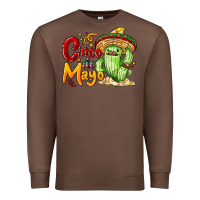 Chestnut Cinco de mayo with cactus Premium Sweatshirt - NancyCooperArtShop