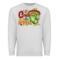 Dove Grey Cinco de mayo with cactus Premium Sweatshirt - NancyCooperArtShop
