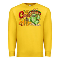 Lemon Cinco de mayo with cactus Premium Sweatshirt - NancyCooperArtShop