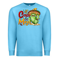 Ocean Blue Cinco de mayo with cactus Premium Sweatshirt - NancyCooperArtShop