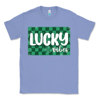 Colony Blue lucky vibes Classic Tee - MaliasSmallBusiness