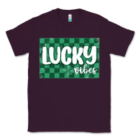 Plum lucky vibes Classic Tee - MaliasSmallBusiness